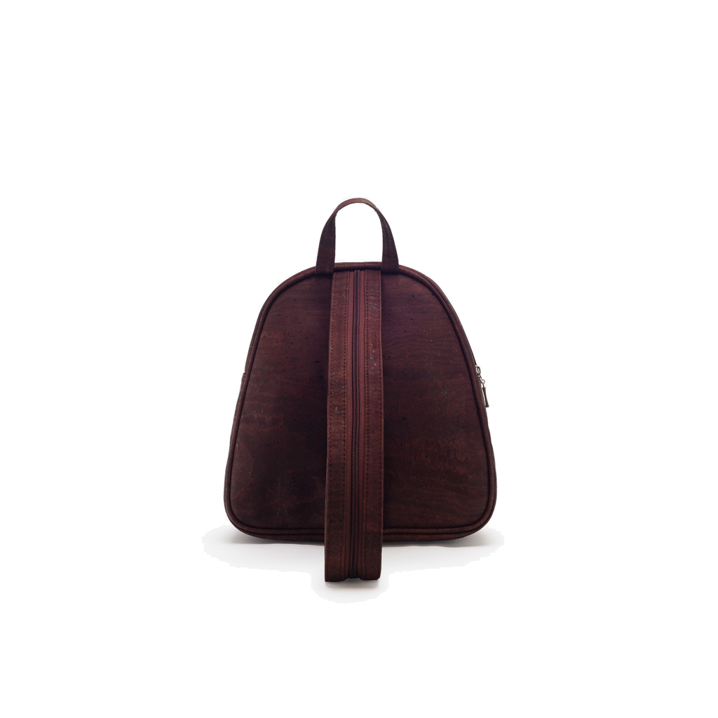 Kleiner brauner Kork-Rucksack