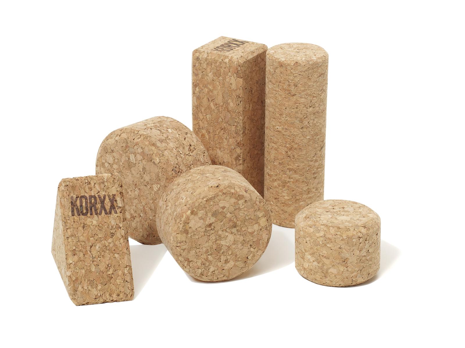 Kork-Bausteine zum Spielen