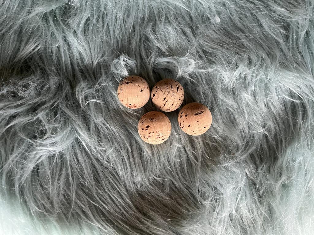 Naturkork Kugeln 3cm