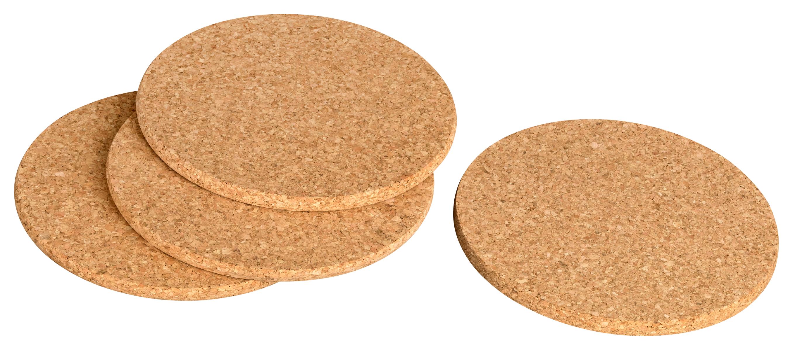 Untersetzer für (kleine) Töpfe und Pfannen aus Naturkork kaufen (200 mm Durchmesser)