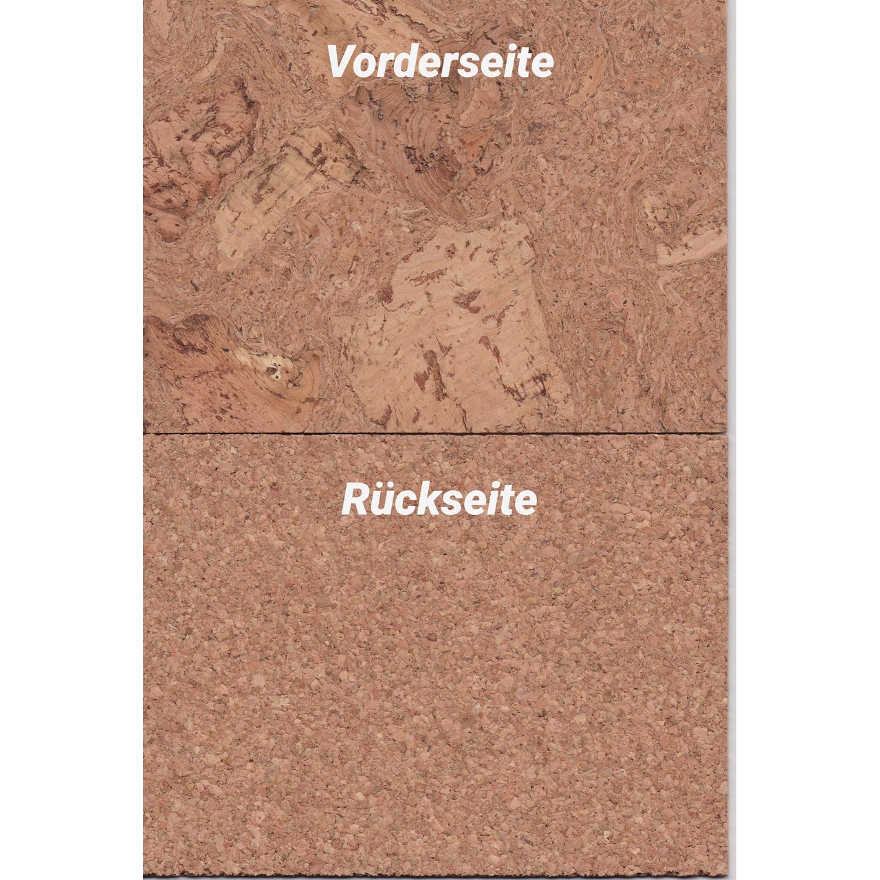 Wandverkleidung aus Kork 60x30 cm – Marmor-Optik in beige
