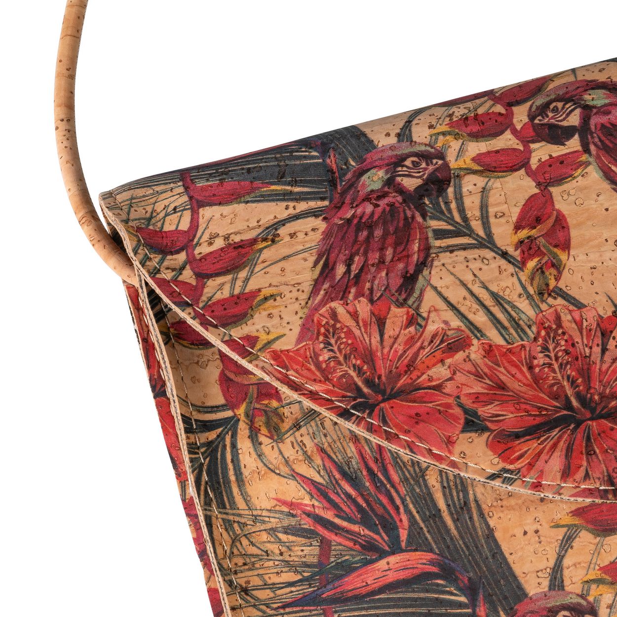 Vegane Clutch bunt