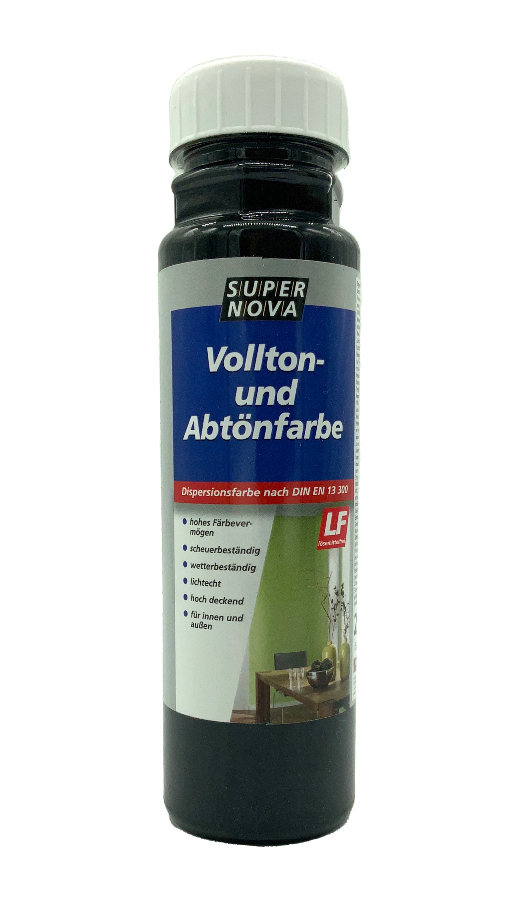 Farbe Schwarz für Kork