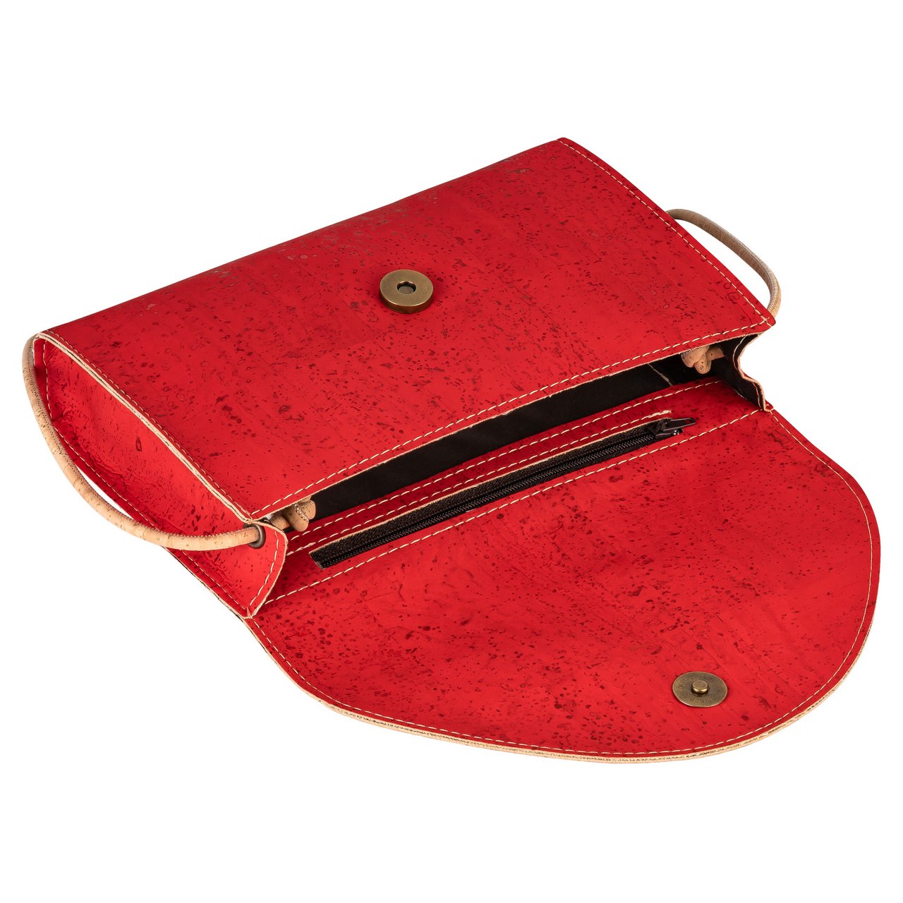 Vegane Korktasche Rot