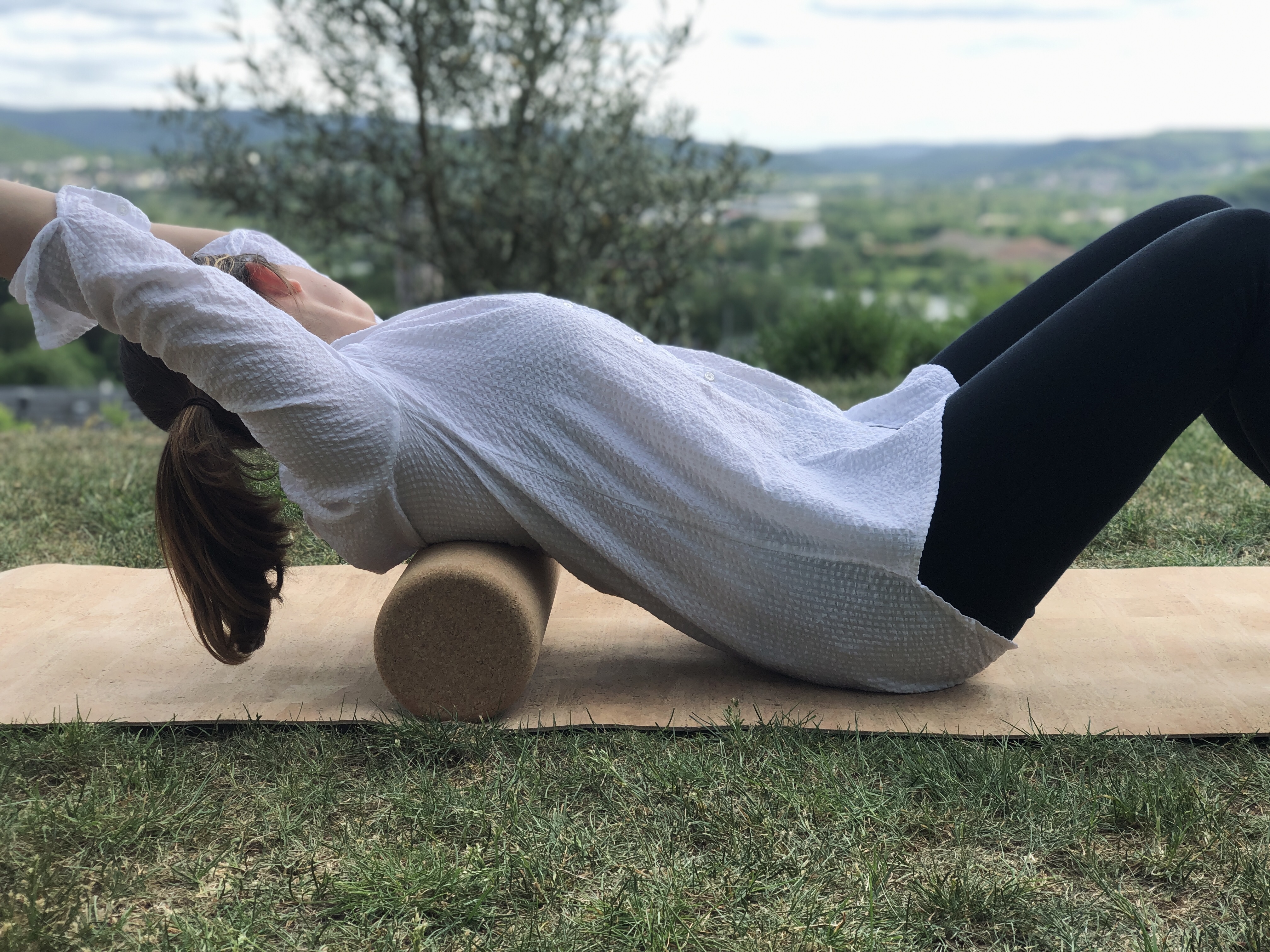 Yoga Matte aus Kork