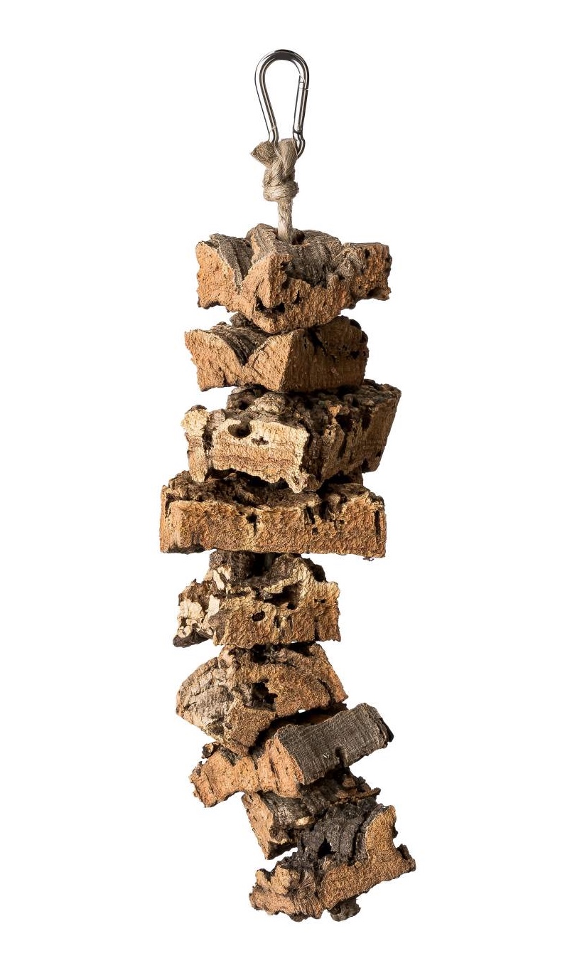 Kleine Knabberkette aus Kork