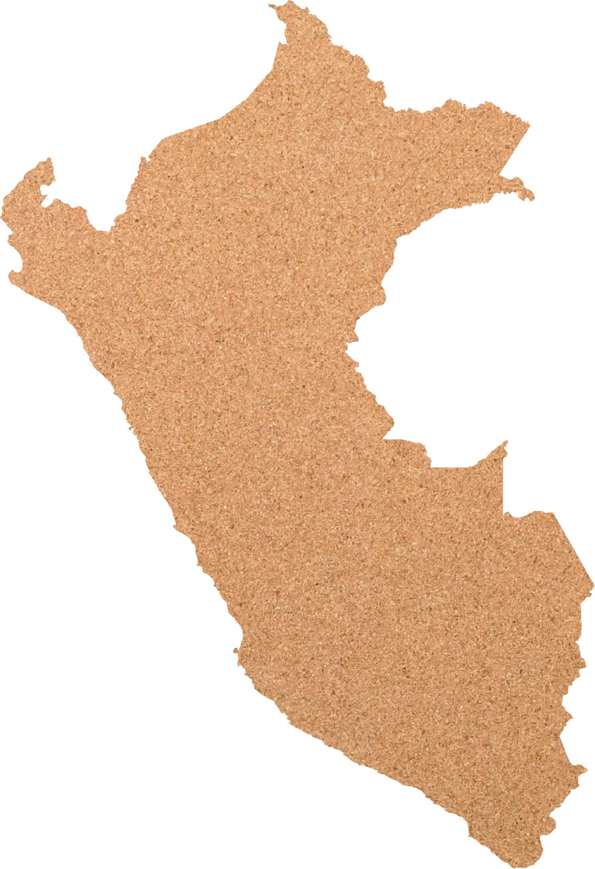 Kork-Pinnwand Peru
