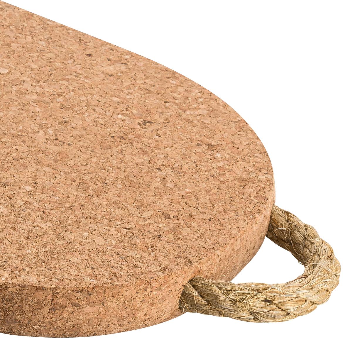 Kork-Untersetzer 30x20 cm mit Schlaufen
