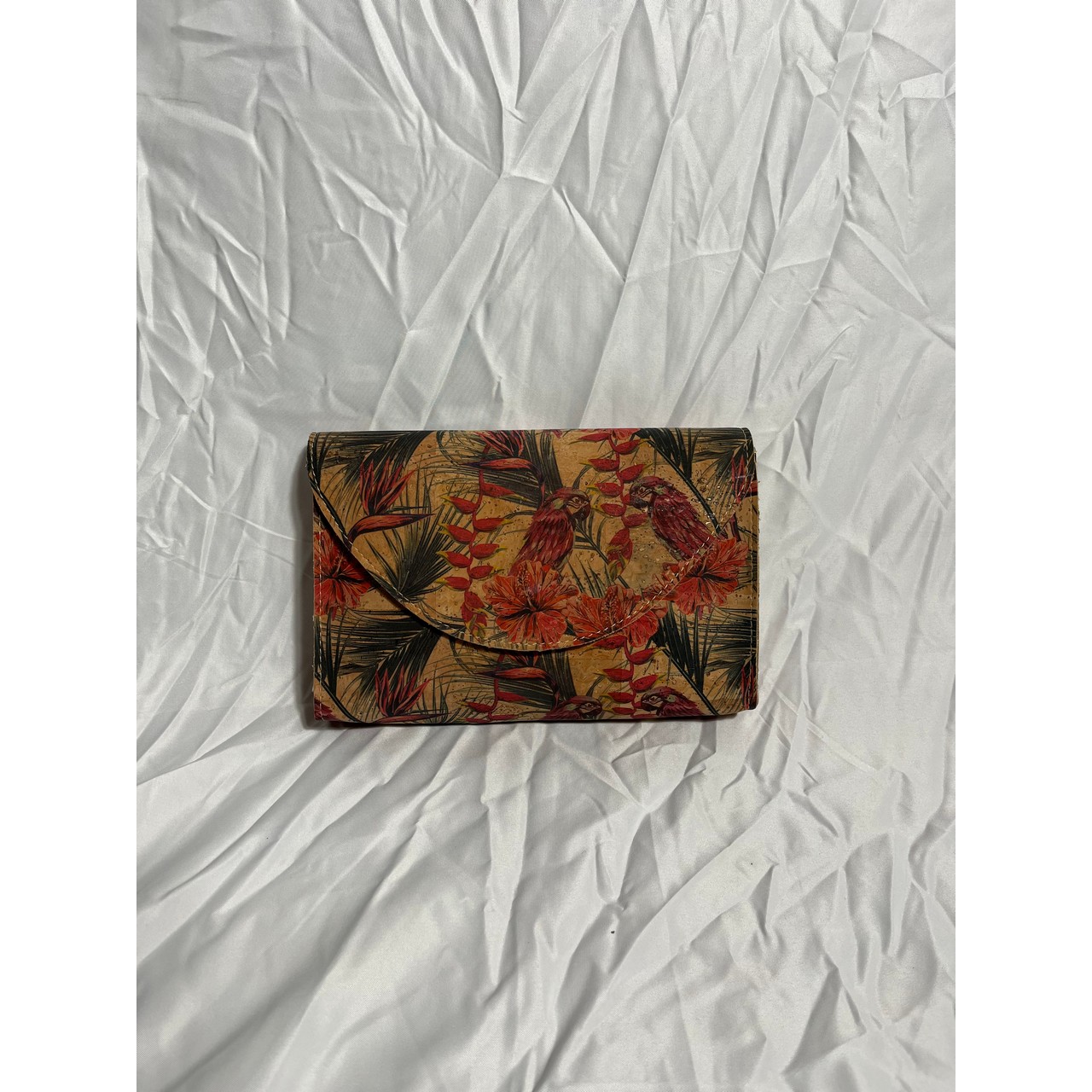 Kleine Clutch (Handtasche) in Dschungeloptik