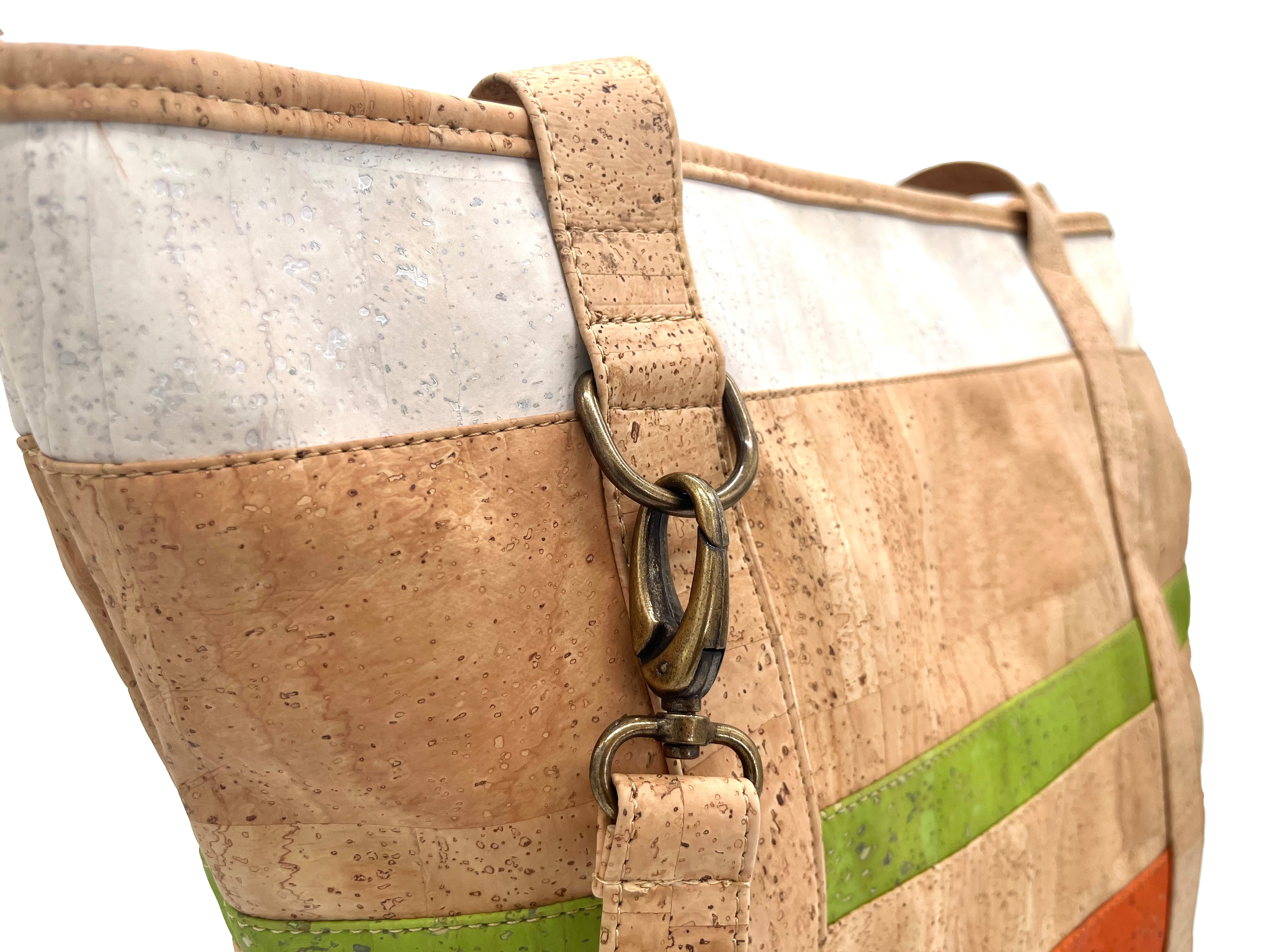 schicke Korktasche mit tollen Details