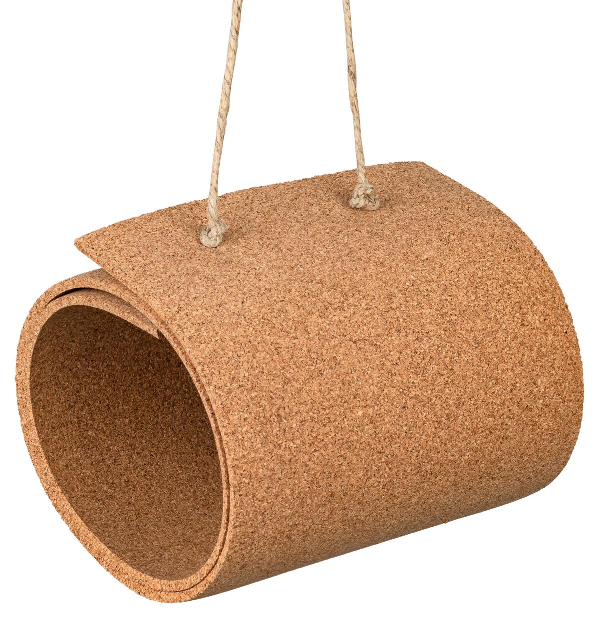 Käfigzubehör - Korkschaukel mit Naturseil