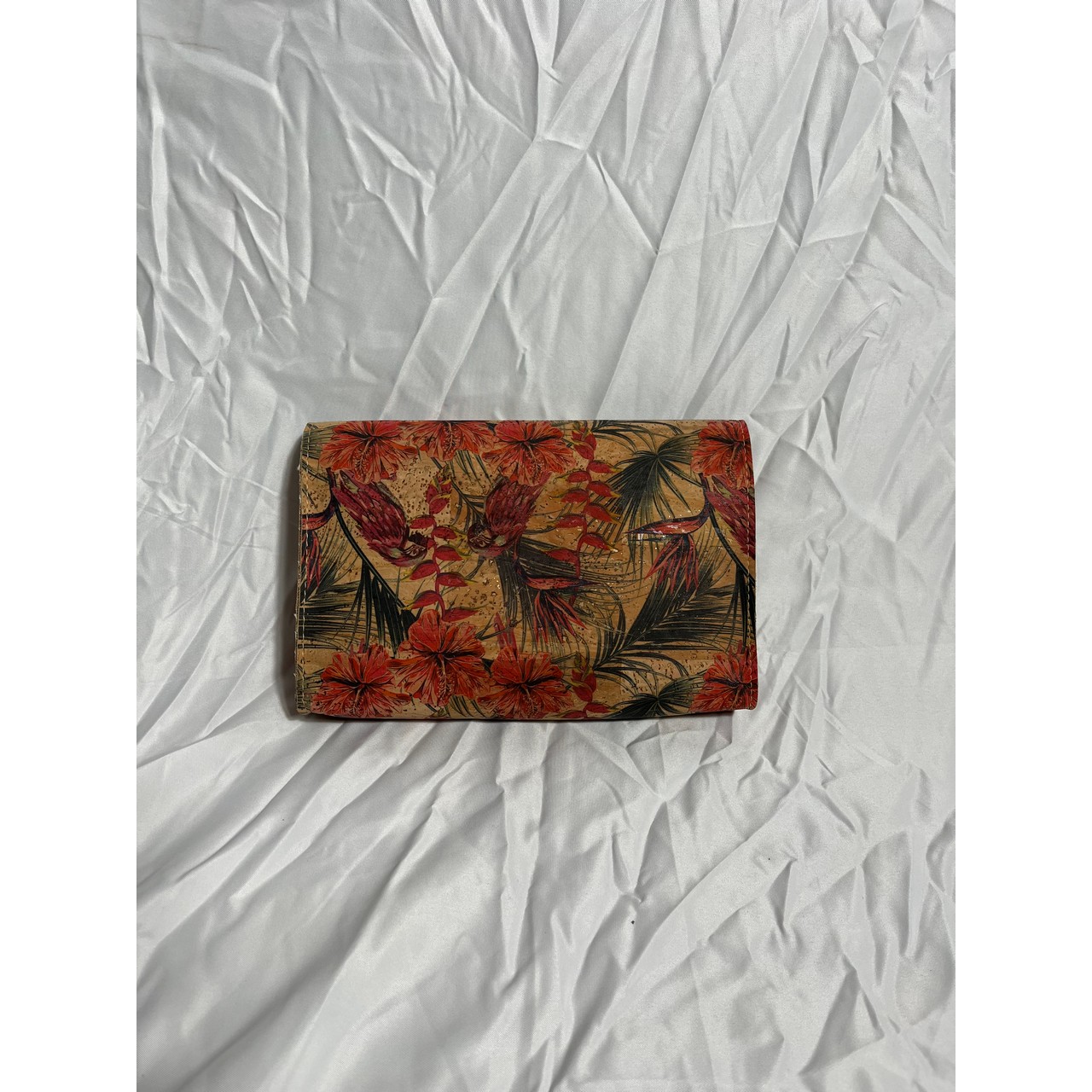 Kleine Clutch (Handtasche) in Dschungeloptik