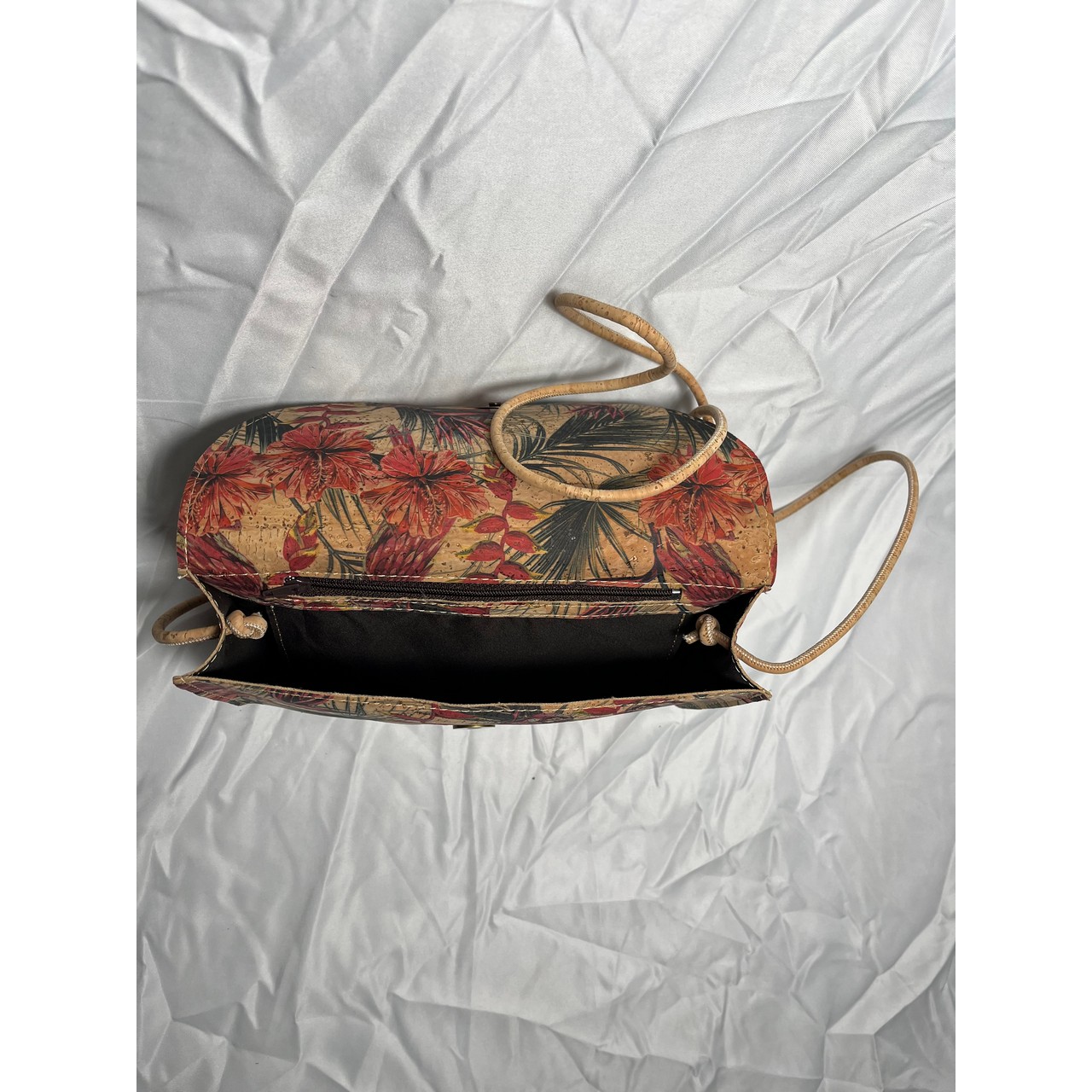 Kleine Clutch (Handtasche) in Dschungeloptik
