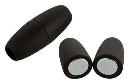 Magnetverschluss für Armbänder | Schwarz | rund | für 4 mm Armbänder
