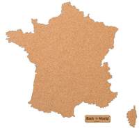 Frankreichkarte Pinnwand