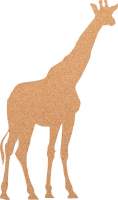 Kork-Pinnwand Giraffe
