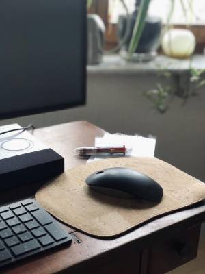 Unterlage für die Computer-Maus für den Schreibtisch