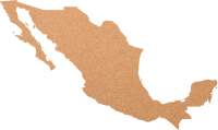 Kork-Pinnwand Mexico